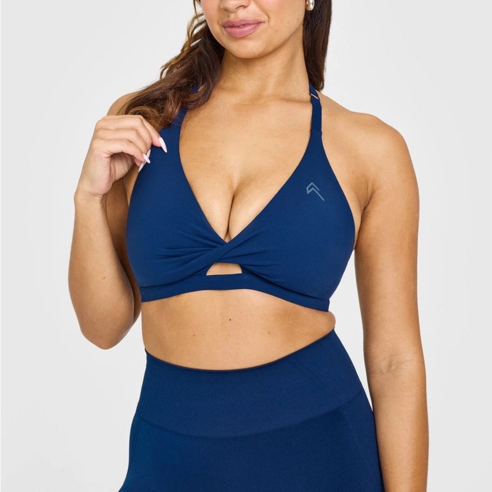 Oner Active Twist Sports Bra - Oil Blue